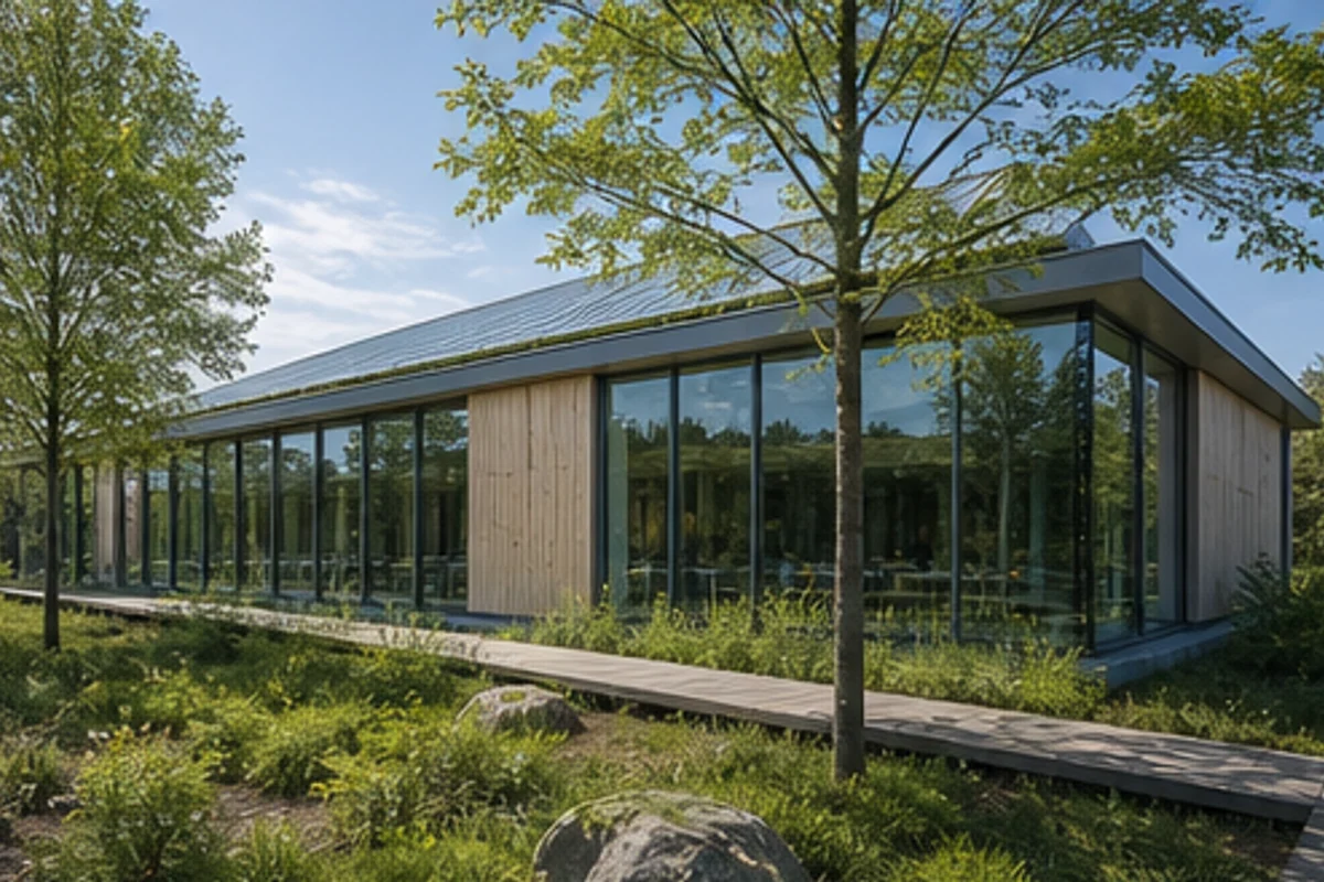 Nachhaltiges Bauen mit Glas: Transparenz und Umweltbewusstsein verbinden