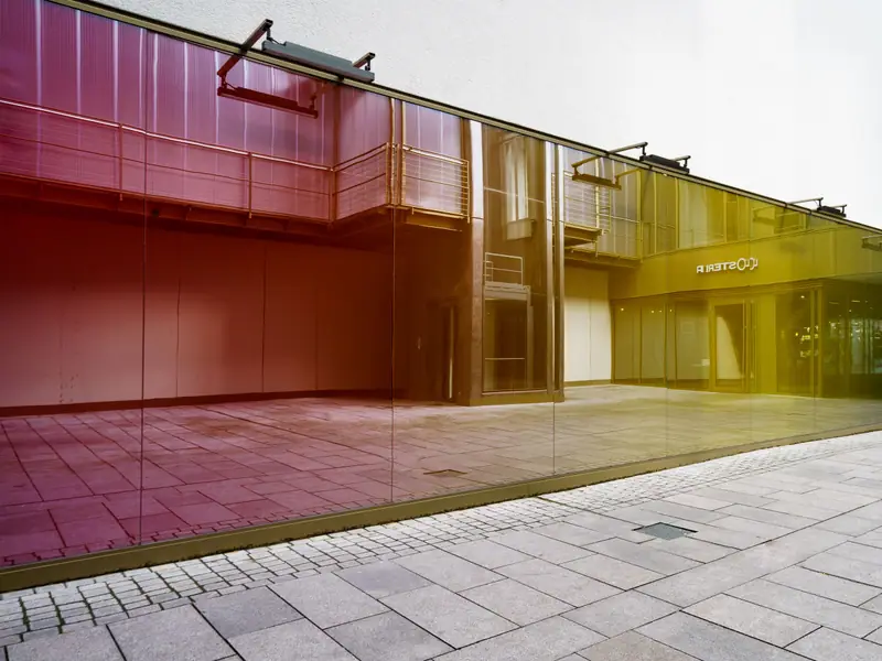 Glaskunst in der Marienpassage Paderborn