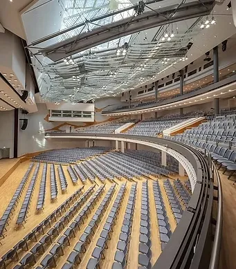 Blick in den Hegelsaal der Liederhalle Stuttgart